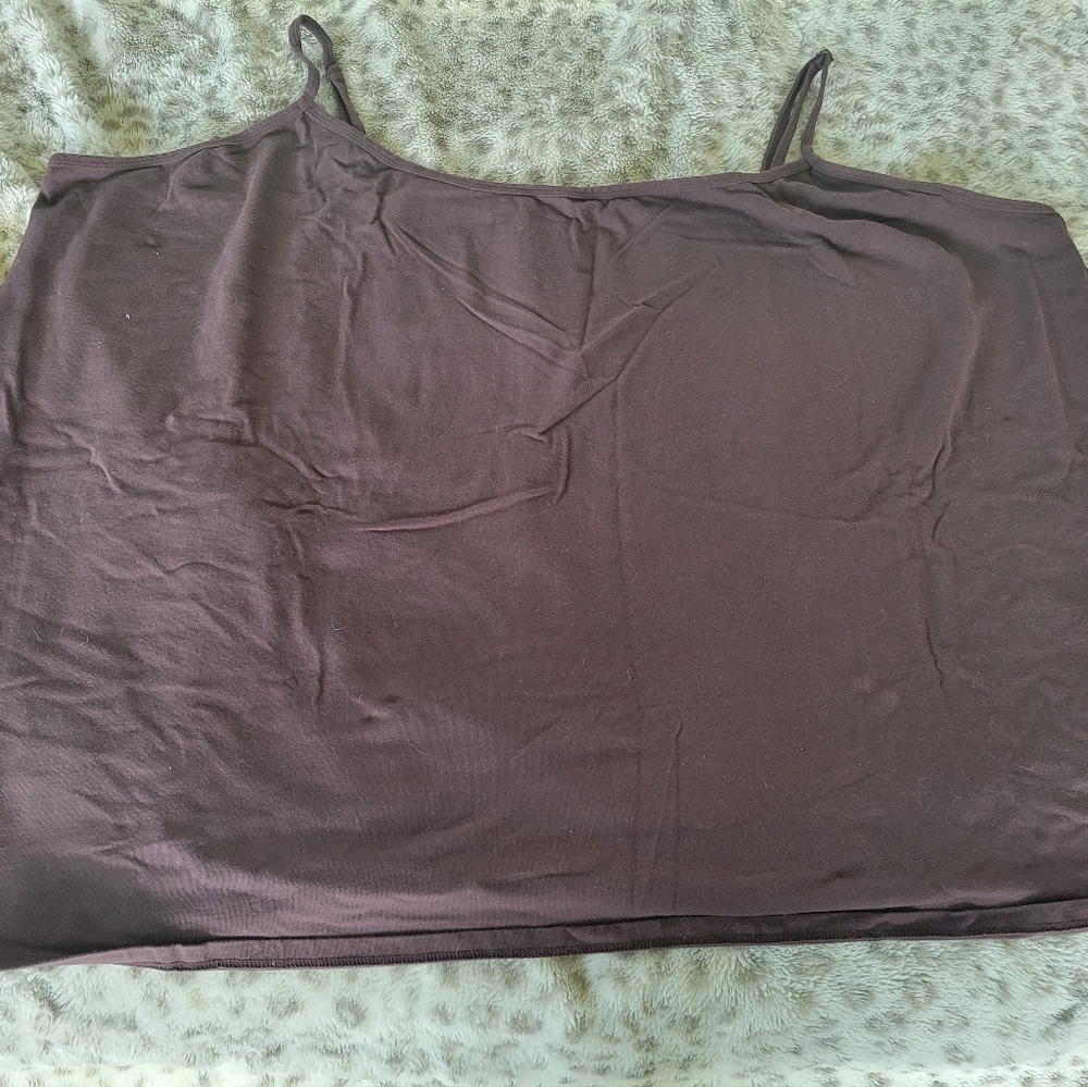 Lane Bryant brown cami